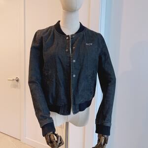 Boy London Cropped Denim Jacket